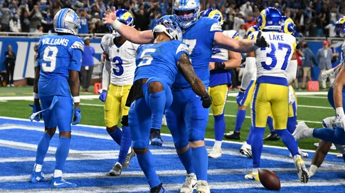Montgomery da triunfo a Lions 26-20 ante los Rams en tiempo extra