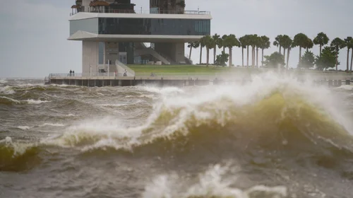 Helene ya está generando marejadas ciclónicas en Florida