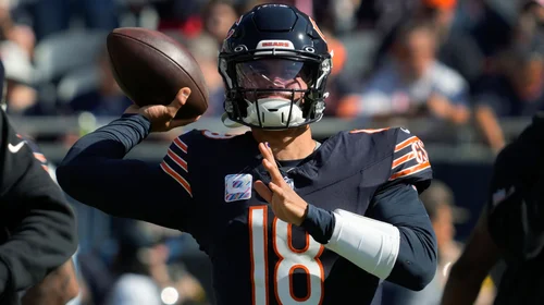Bears aprecian a un 'mandón' Caleb Williams después de Londres