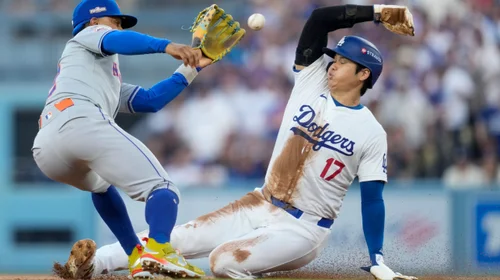 Termina la racha de Ohtani de 36 bases robadas contra los Mets