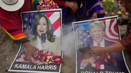Kentucky e Indiana para Trump; Vermont para Kamala Harris
