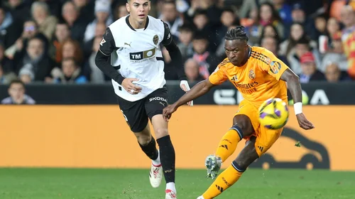 Vinícius es suspendido dos juegos tras su expulsión ante Valencia