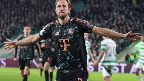 Kane ilumina al Bayern ante Celtic en playoffs de la Champions