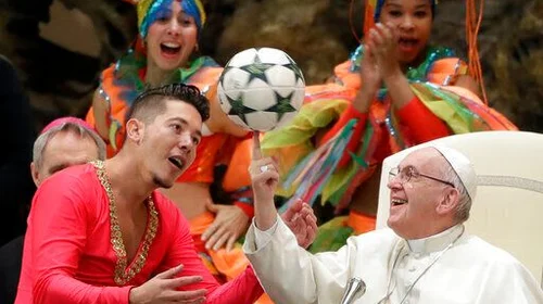 Papa era un apasionado del fútbol y promotor de los valores