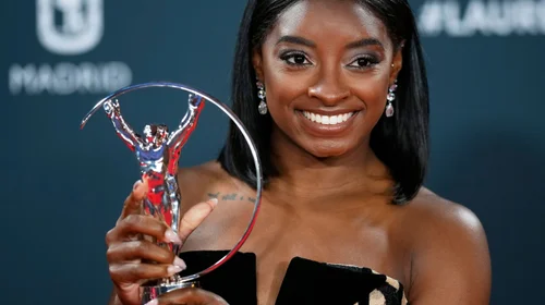 Simone Biles y el Real Madrid ganan premios Laureus de deportes