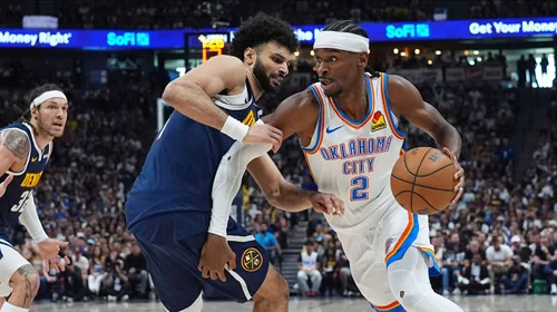 Shai Gilgeous lidera al Thunder en la victoria 92-87 sobre Denver