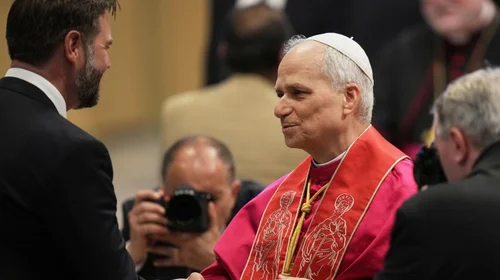 JD Vance llega al Vaticano para reunirse con León XIV