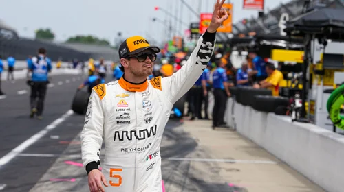 Pato O'Ward sube al podio en las 500 Millas de Indianapolis