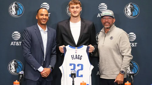 Los Dallas Mavericks presentan oficialmente a Cooper Flagg