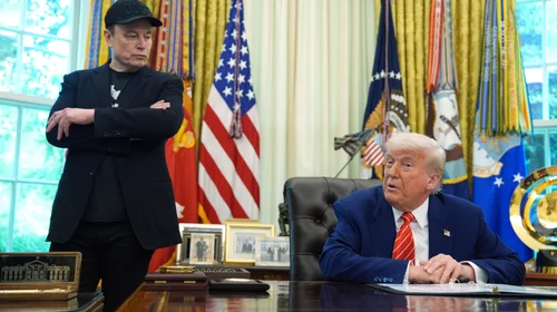 Donald Trump llama 'tren descarrilado' a Elon Musk