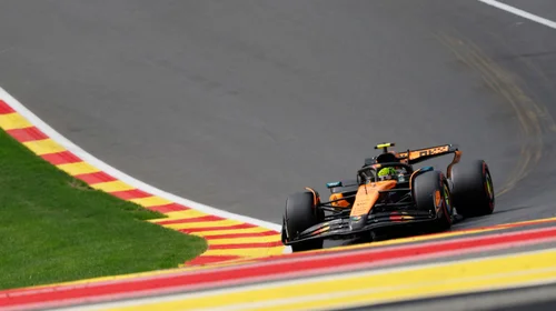Norris logra la pole en el Gran Premio de Bélgica