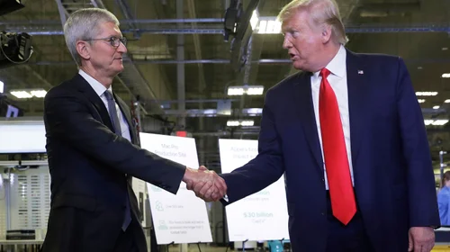 Trump destacará planes de Apple de invertir más en EUA