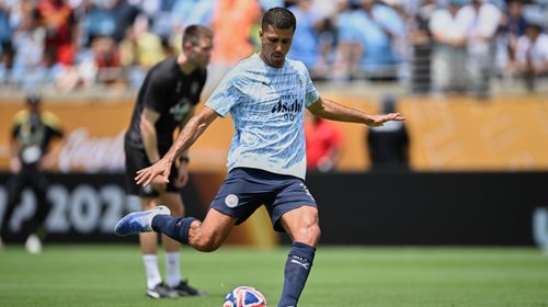 Rodri listo para debutar esta temporada con el Manchester City