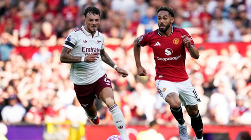 Arsenal vence 1-0 al United y el Chelsea empata con el Palace