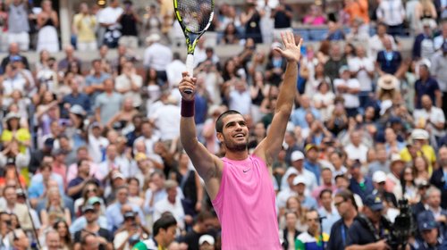 Carlos Alcaraz; a la Final del US Open tras vencer a Djokovic