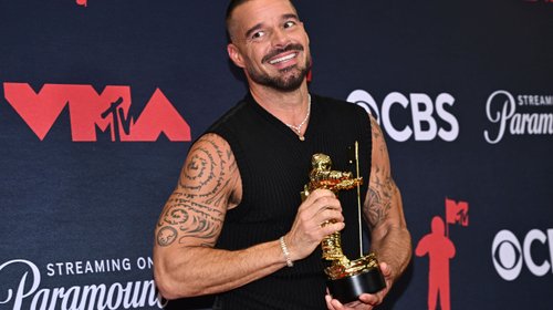 Ricky Martin, primer Latin Icon Award en los VMAs 2025