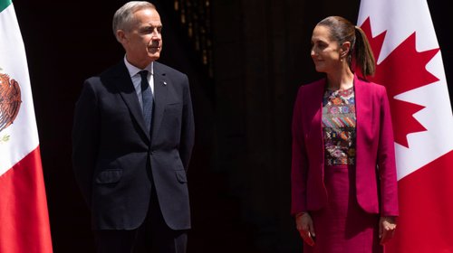 Carney y Sheinbaum discuten sobre comercio y el futuro del T-MEC