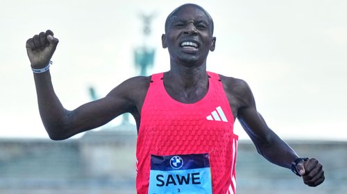 Sebastian Sawe gana el maratón de Berlín rompiendo récord 