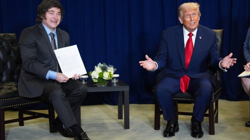 Trump recibe a Milei como muestra de apoyo a Argentina