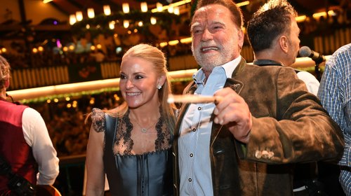 Schwarzenegger celebra el Oktoberfest de Múnich