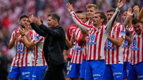 Álvarez anota dos goles y el Atlético golea 5-2 al Real Madrid