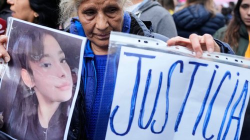 Marchan en Argentina pidiendo justicia por crimen a tres jovenes