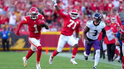 Mahomes lidera triunfo de Chiefs ante Ravens 37-20