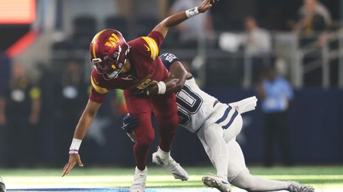 Jayden Daniels es duda para para enfrentar a los Chiefs