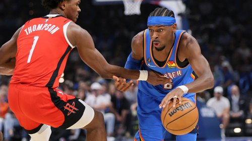 Thunder vence a Rockets en doble prórroga en el inicio de la NBA