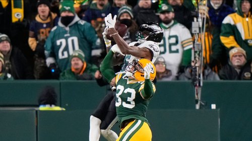 Eagles vuelan a la victoria 10-7 sobre Green Bay en Lambeau Field