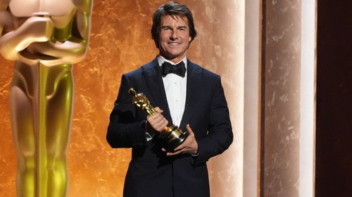 Tom Cruise recibe Óscar honorífico por su trayectoria
