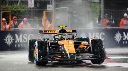 Lando Norris logra la pole en clasificación de Las Vegas