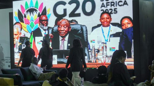 Sudáfrica logra consenso en el G20 pese a boicot de EUA