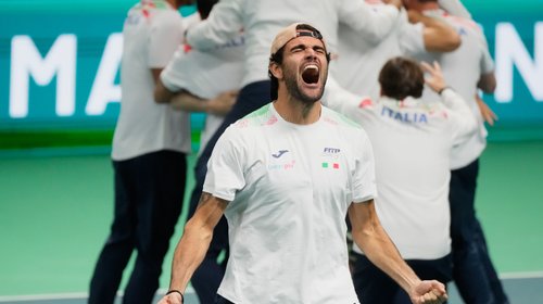 Italia retiene la Copa Davis con victoria 2-0 sobre España