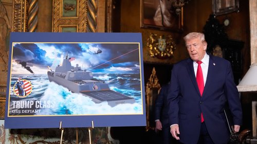 Trump anuncia planes para un nuevo 'acorazado' de la Armada