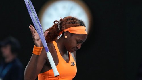 Coco Gauff descarga frustración tras derrota en Australia