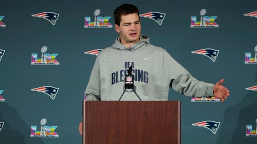Drake Maye atribuye su éxito con Patriots a su familia deportiva
