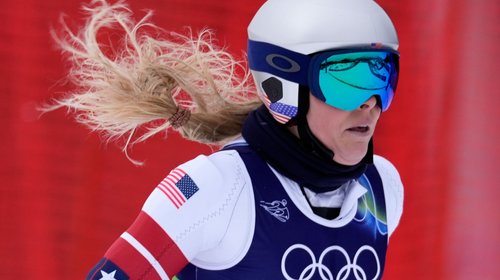 Lindsey Vonn supera otro entrenamiento con la rodilla lesionada
