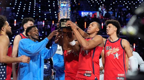 Estrellas de EUA se imponen en el NBA All-Star Game 2026