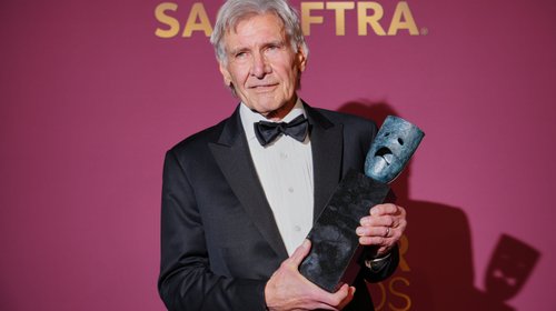 Harrison Ford recibe premio a la trayectoria en los SAG Awards