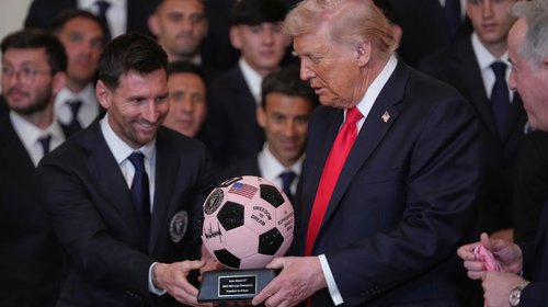 Trump homenajea a Messi e Inter Miami en la Casa Blanca
