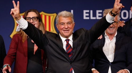 Joan Laporta es reelegido como presidente del FC Barcelona