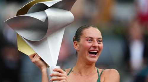 La tenista Kostyuk conquista Madrid y lanza mensaje al mundo