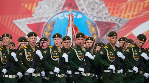 Moscú blinda la Plaza Roja para el desfile de Vladimir Putin 