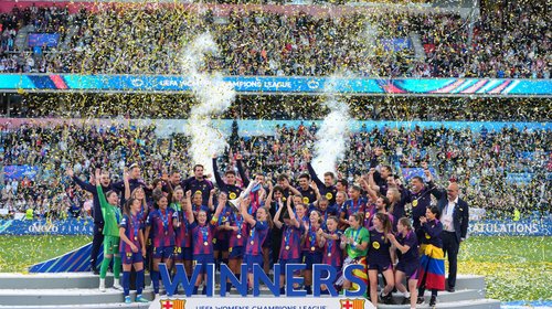 Barcelona femenil aplasta 4-0 al Lyon y conquista Europa