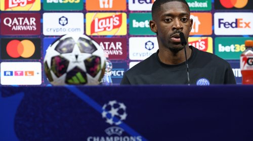 'Estoy 100% listo': Dembélé del PSG para la final de la Champions