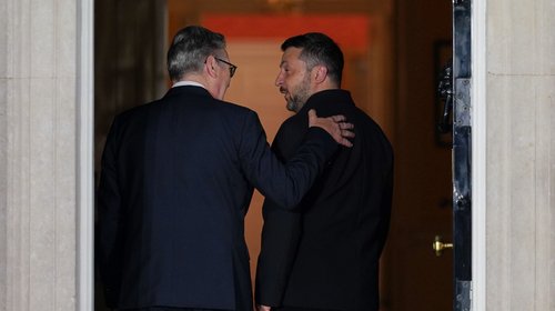 Zelensky pide una Europa fuerte para negociar la paz