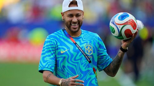 Neymar vuelve a entrenar y acelera su recuperación