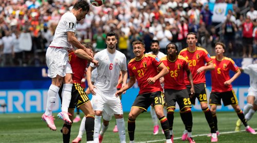 Bélgica e Irán empatan sin goles en la Copa Mundial de la FIFA™
