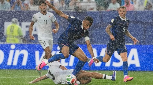 Suspenden Francia vs Irak por fuertes lluvias en Filadelfia